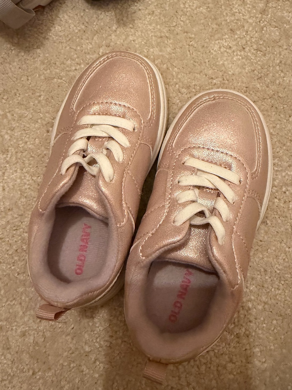 Old Navy Sneakers- Metallic Pink
